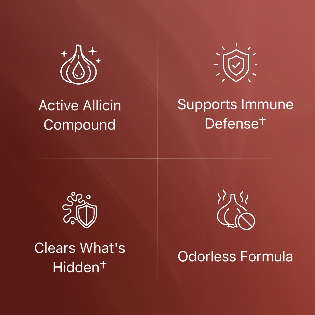 Odorless Garlic Extract Capsules