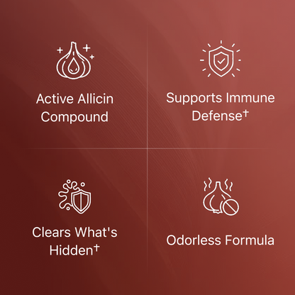 Odorless Garlic Extract Capsules